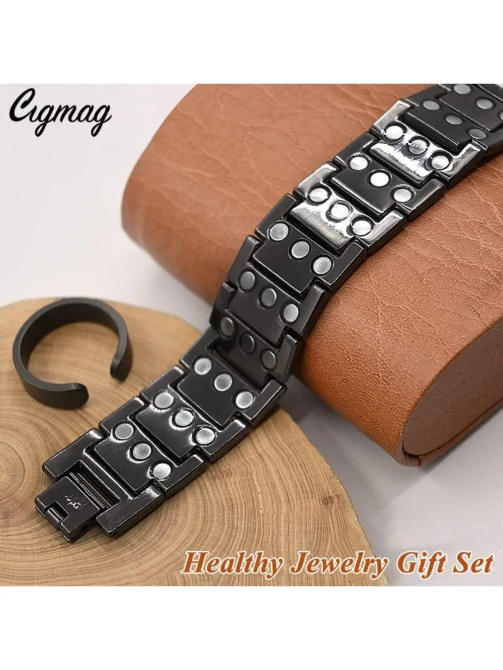 Adjustable Copper Magnetic Bracelet for Men | Strong Magnets, Pure Copper, Gift